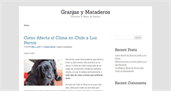 Desktop Screenshot of granjasymataderos.org